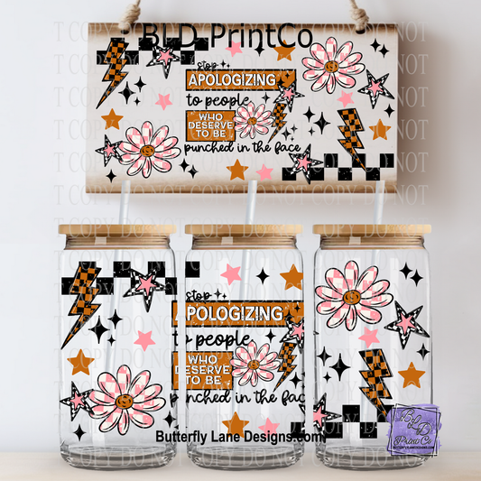 L864 Stop apologizing to people who deserve to be punched in the face