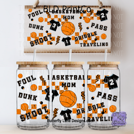 L920 Basketball Mom-1 2 3 Jersey