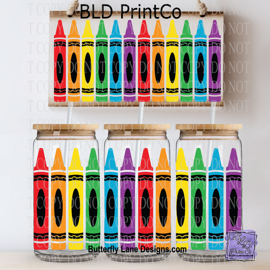L952 Colorful crayons