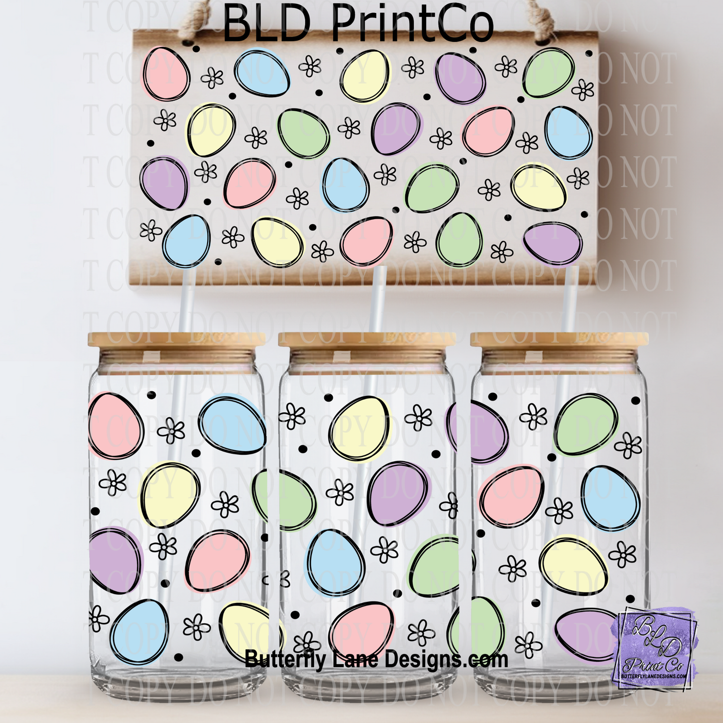 L954 Pastel Easter Eggs