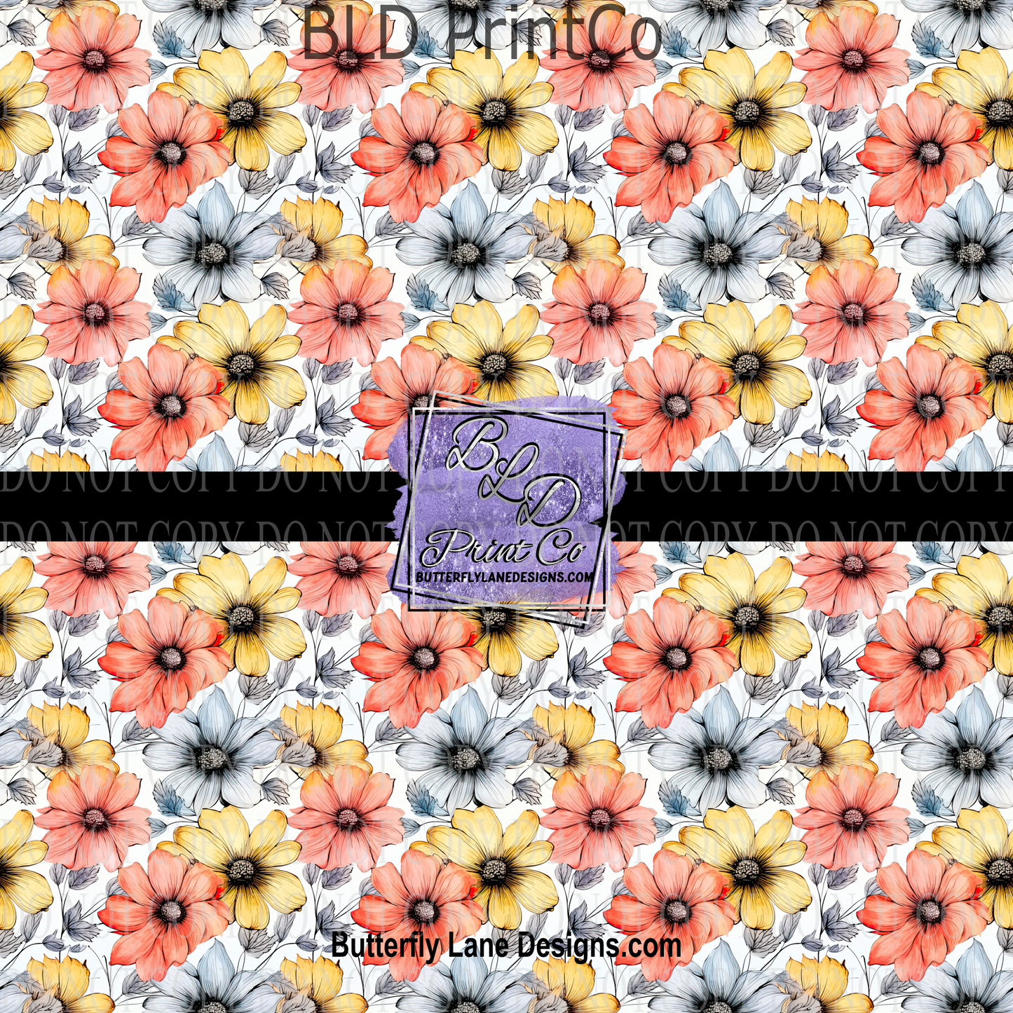 Let's Spring  - PV 976  Patterned Vinyl