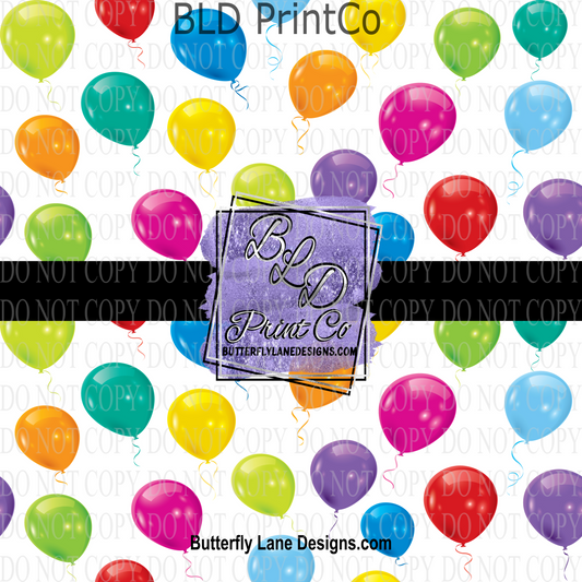 Lets Celebrate ballons   PV 875  Patterned Vinyl