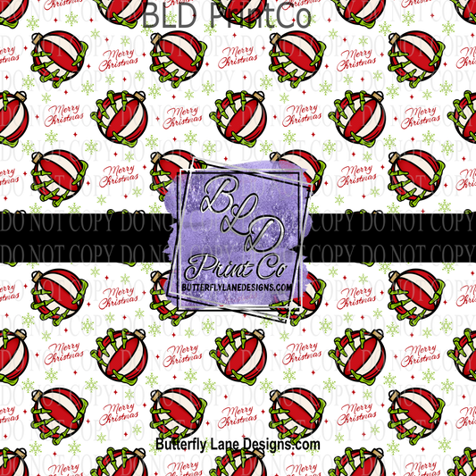 Mean One Christmas- PV 811   Patterned Vinyl