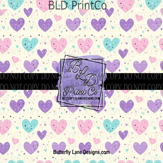 Hearts & Hearts PV 1021  Patterned Vinyl