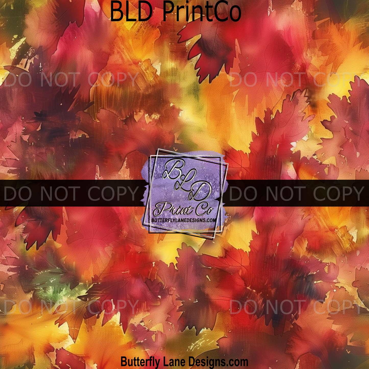 Fall leaves - watercolor PV 1382