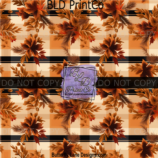 PV 1462  Fall Florals and Plaid