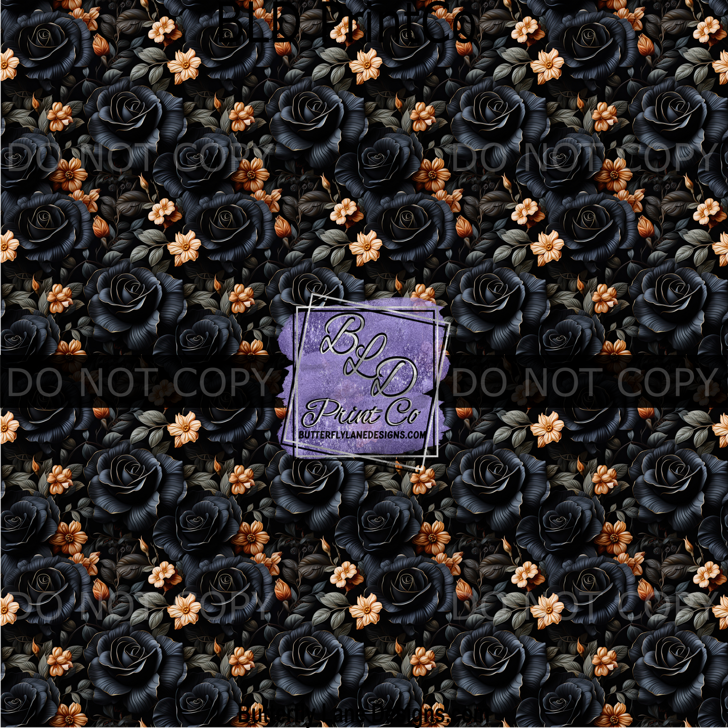 PV1839 Black Roses