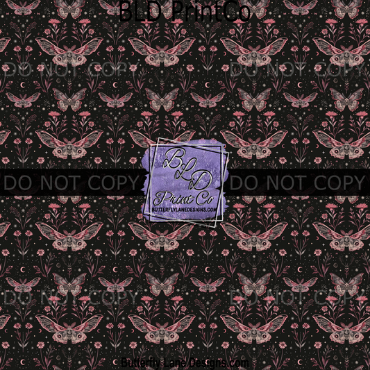 PV 1975 Dark Mystic Pink moths