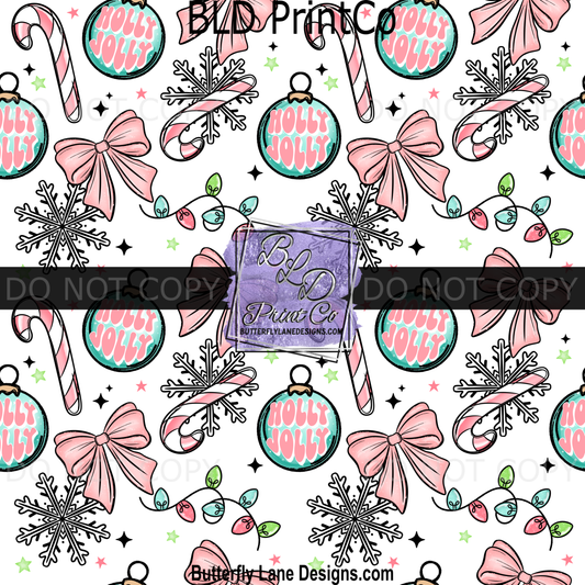 PV 2244  Holly jolly ornaments