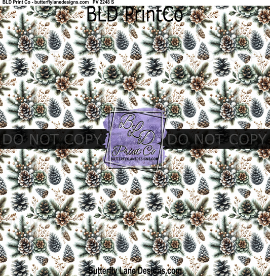 PV 2248 Pine cones- Holiday edition