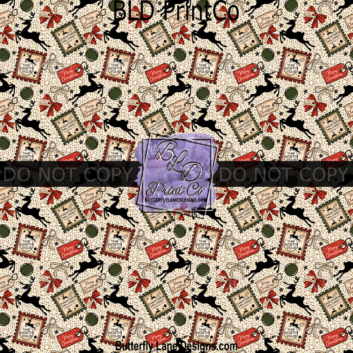 PV 2254 Christmas Stamps & Deer