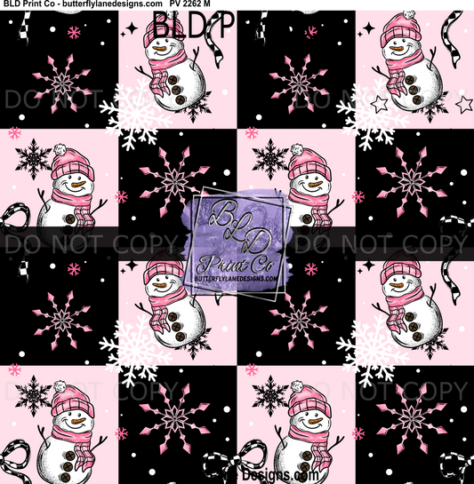PV 2262 Pink_Snowman