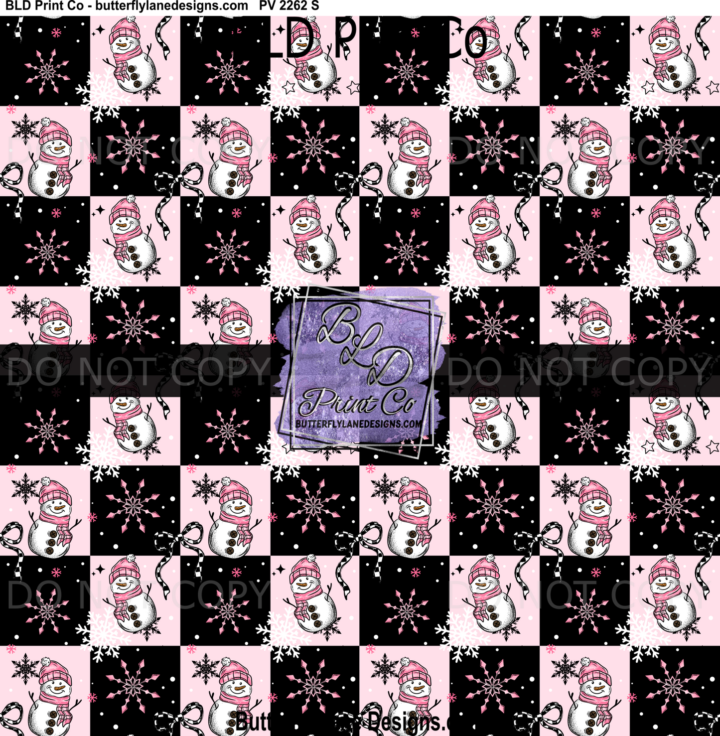PV 2262 Pink_Snowman