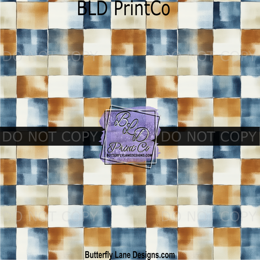 PV 2289 Watercolor abstract checker