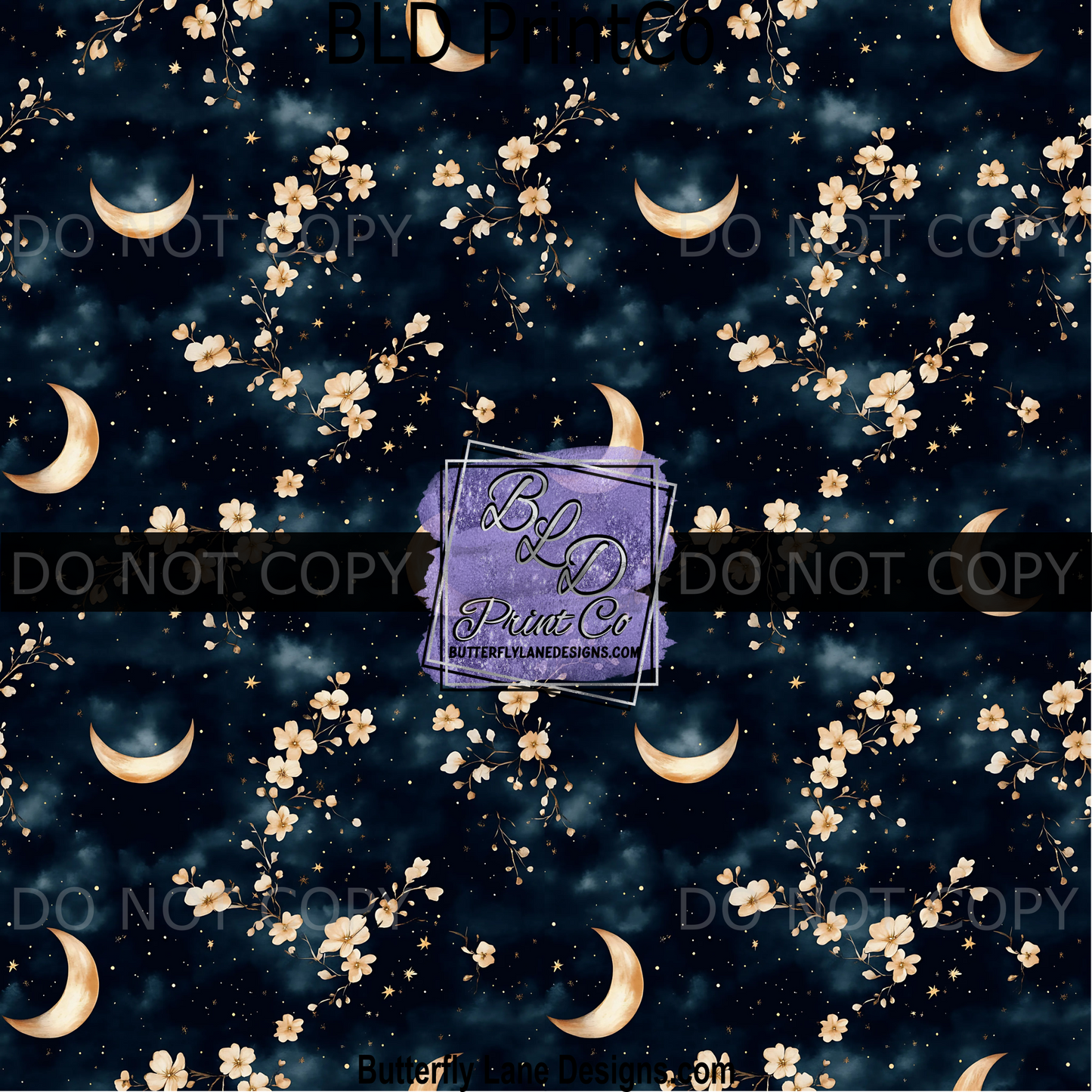 PV 2295 Serene moonlit flowers