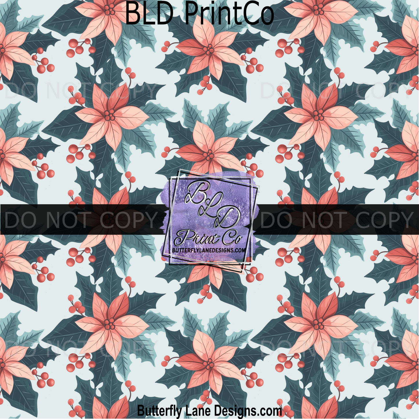 PV 2297 Poinsettia pattern