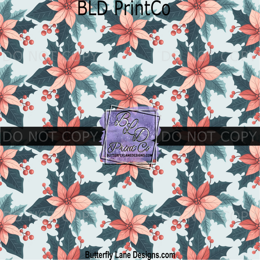 PV 2297 Poinsettia pattern