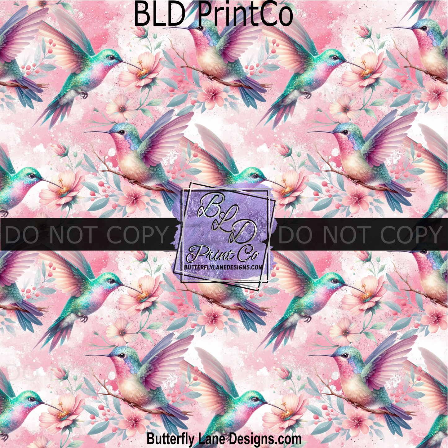 PV 2304 Humming birds pink