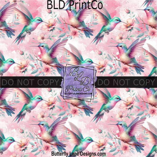 PV 2304 Humming birds pink