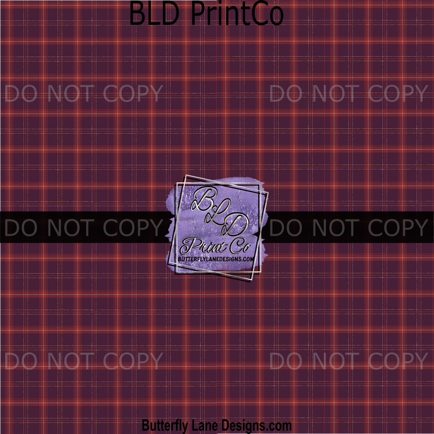 PV 2329 Plaid -Purple burgundy
