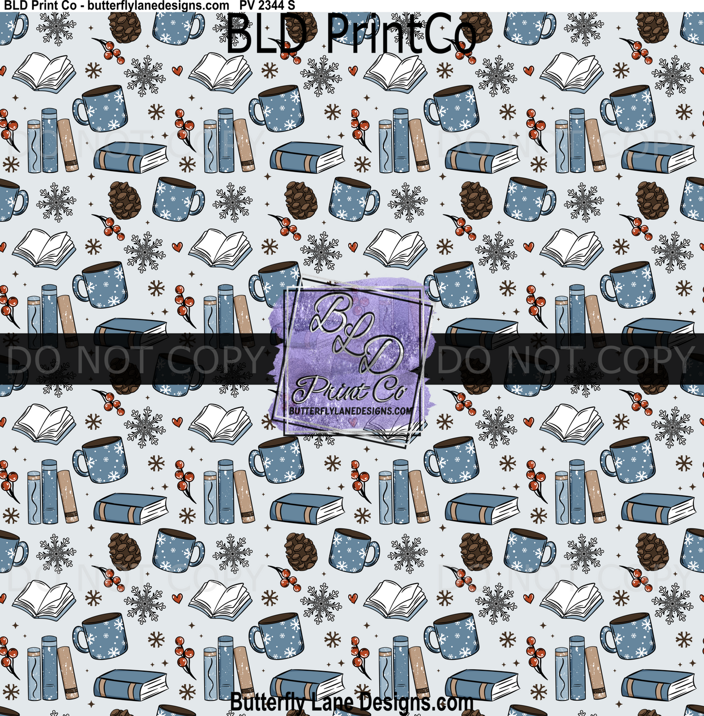 Cozy Homebody Winter Books & Cocoa Pattern PV 2344