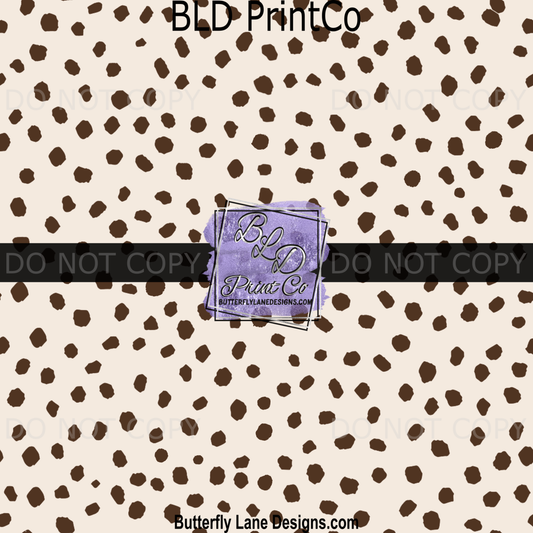 Sourdough Dots Print | Neutral Speckle and Earthy Dot Design | PV 2371