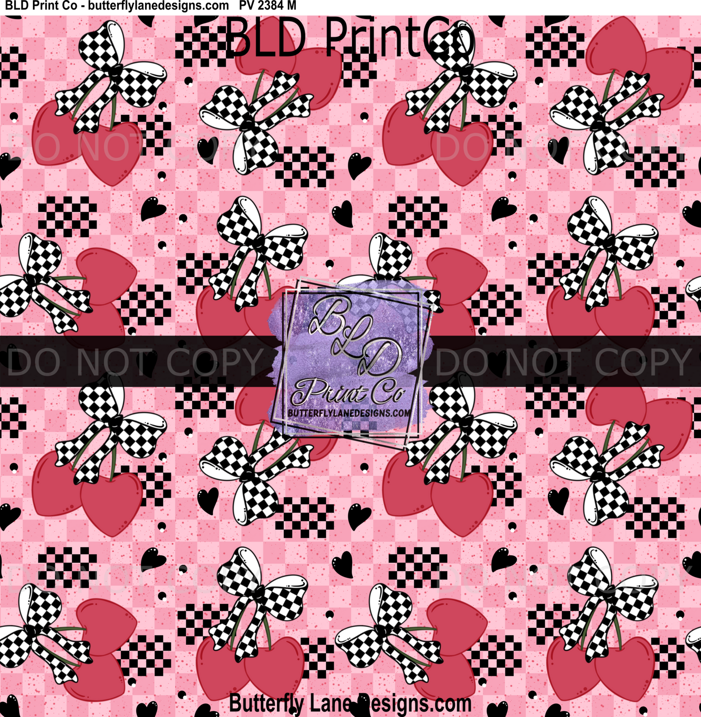 Cherries & Checkers: PV 2384 BLD