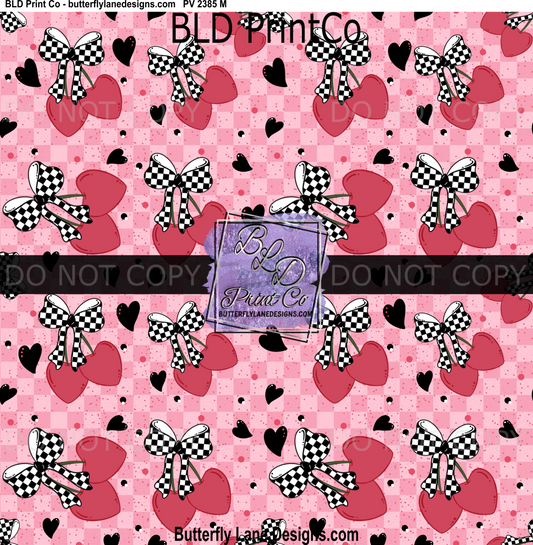 Cherries, Hearts & Checkers: PV 2385 BLD