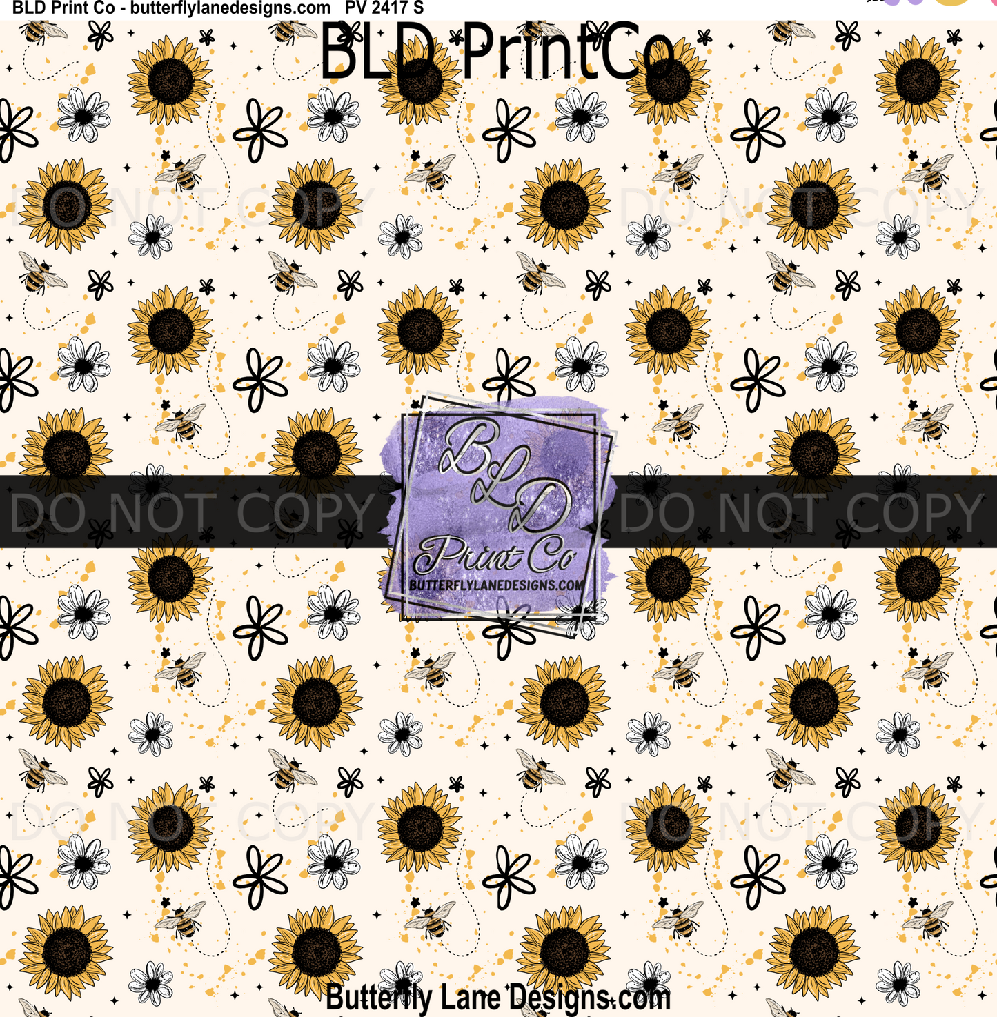 Sunflower Honey | Sunflowers, Busy Bees & White Daisies | PV2417