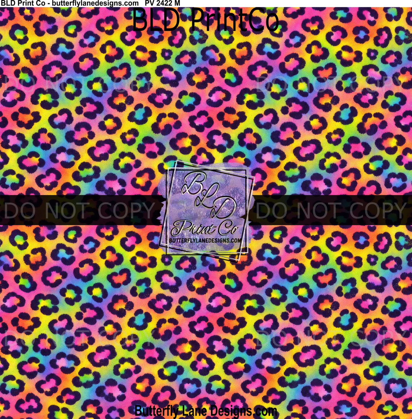 Neon Leopard Print | Retro 90s Cheetah | PV 2422