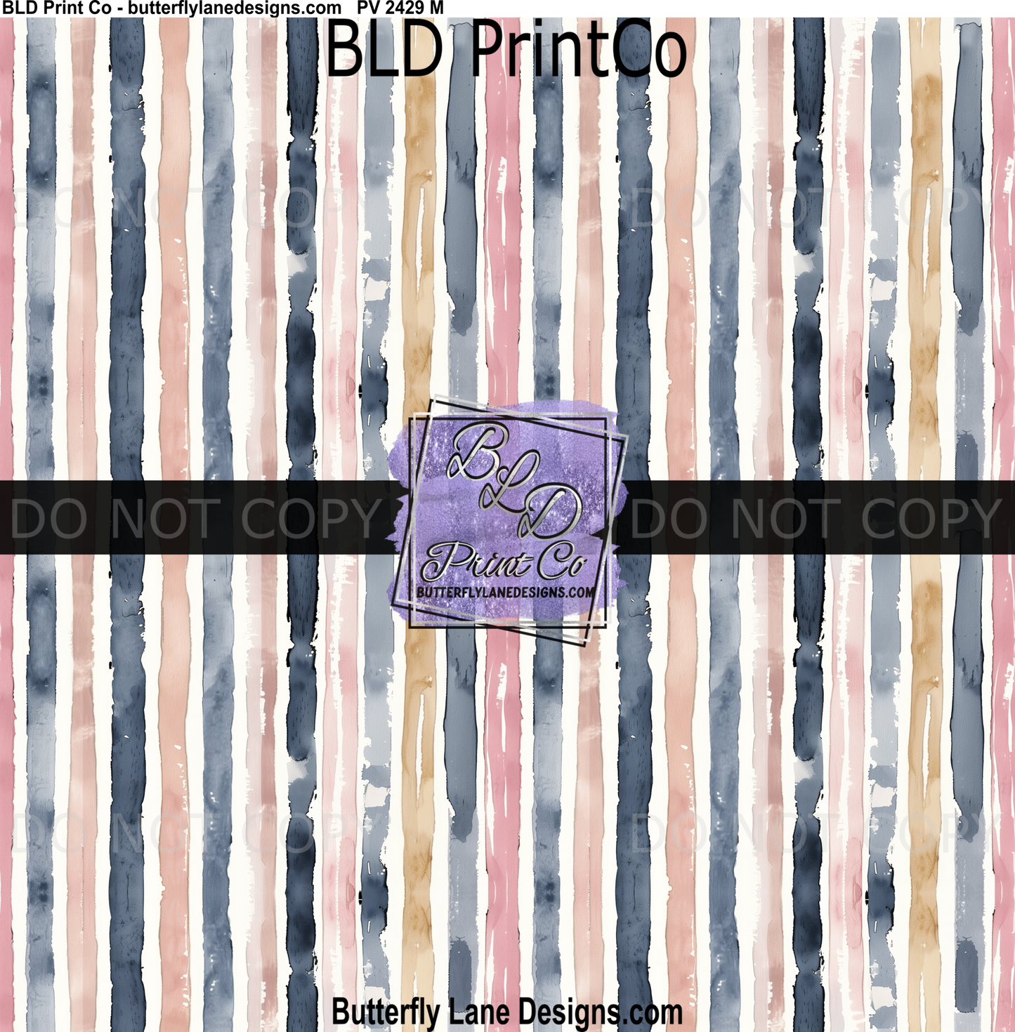 Watercolor Stripes | Neutral Boho Coordinate | PV 2429