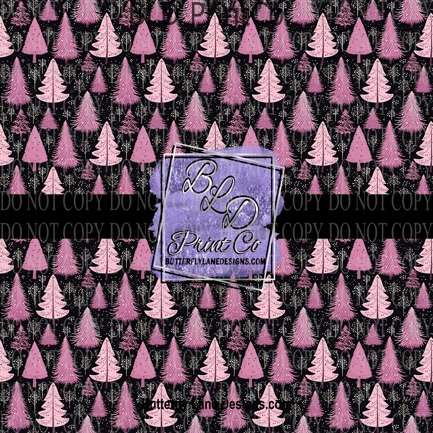 Pink-Black Winter   PV 861  Patterned Vinyl