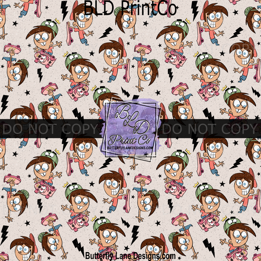 Pink & Green Fairies- PV Limited 0009