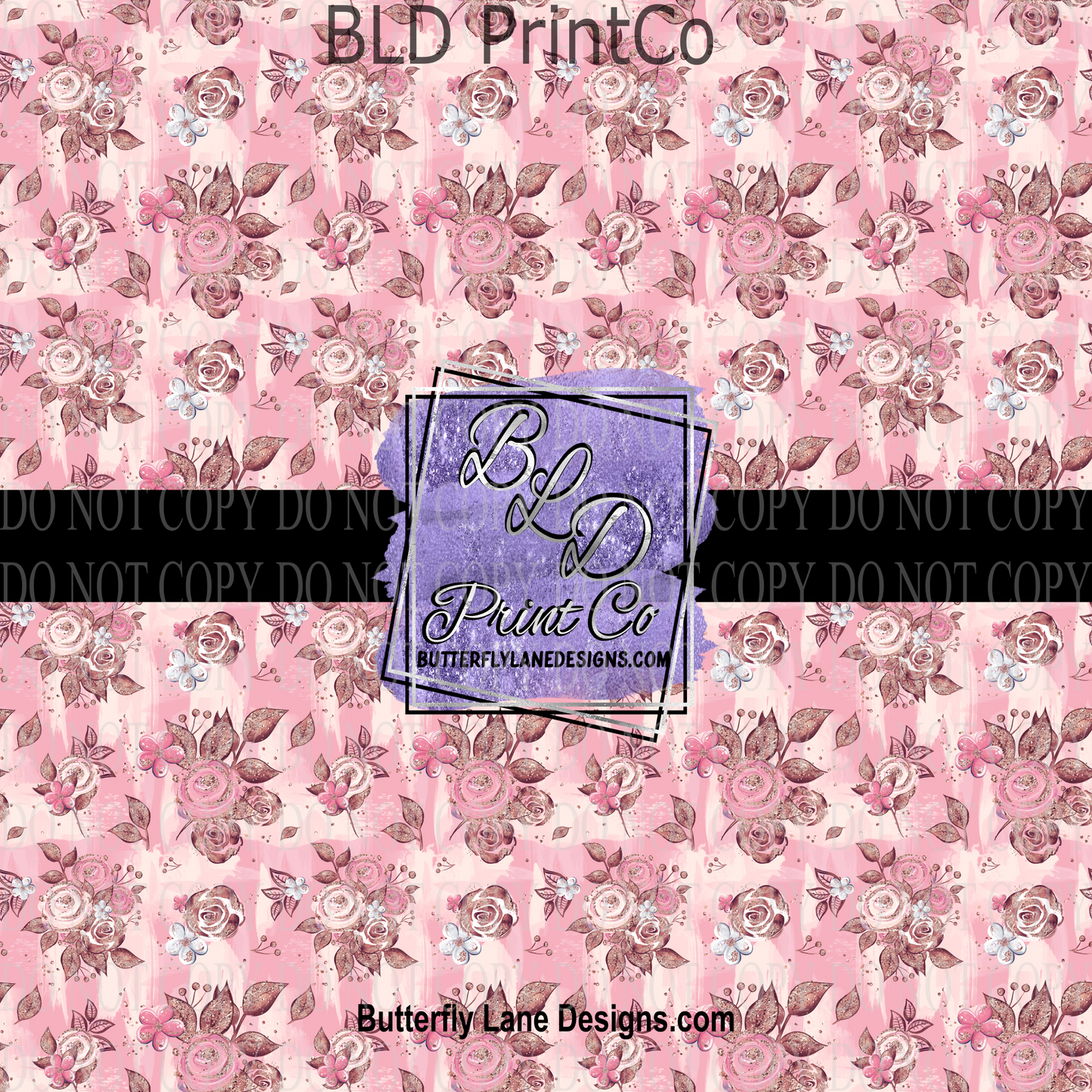 Roses Pink tones 2   PV 841  Patterned Vinyl