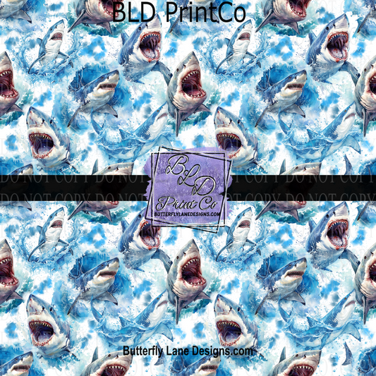 Shark attack - PV 1058   Patterned Vinyl