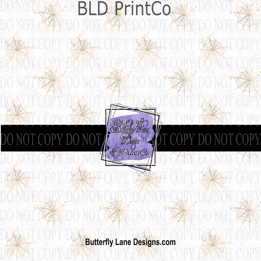 Spooky Boho Halloween webs PV 652 Patterned Vinyl