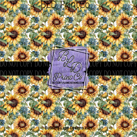 Sunflower Fields PV 955 Patterned Vinyl