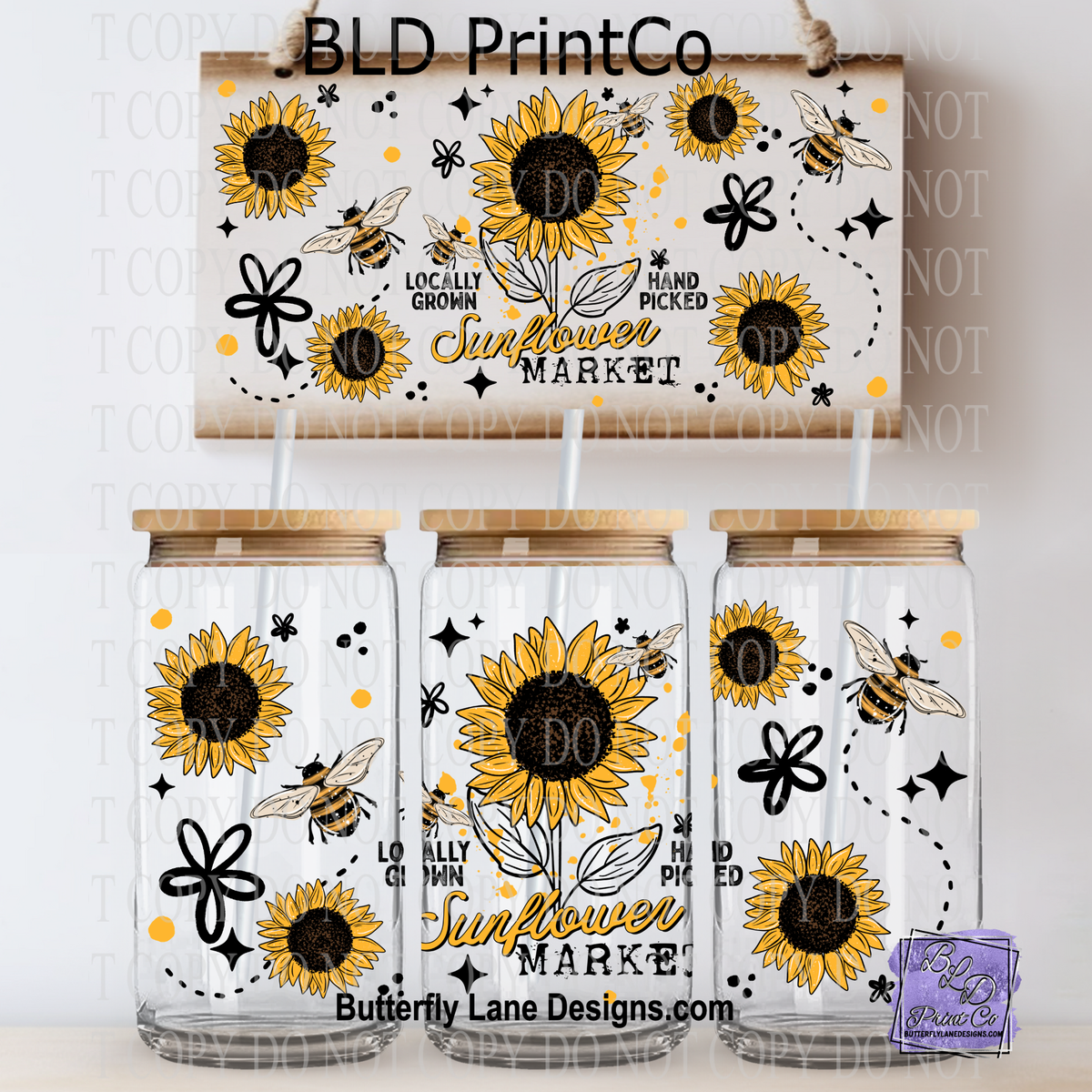 Sunflower Market | Locally Grown, Hand Picked & Bees | L1086