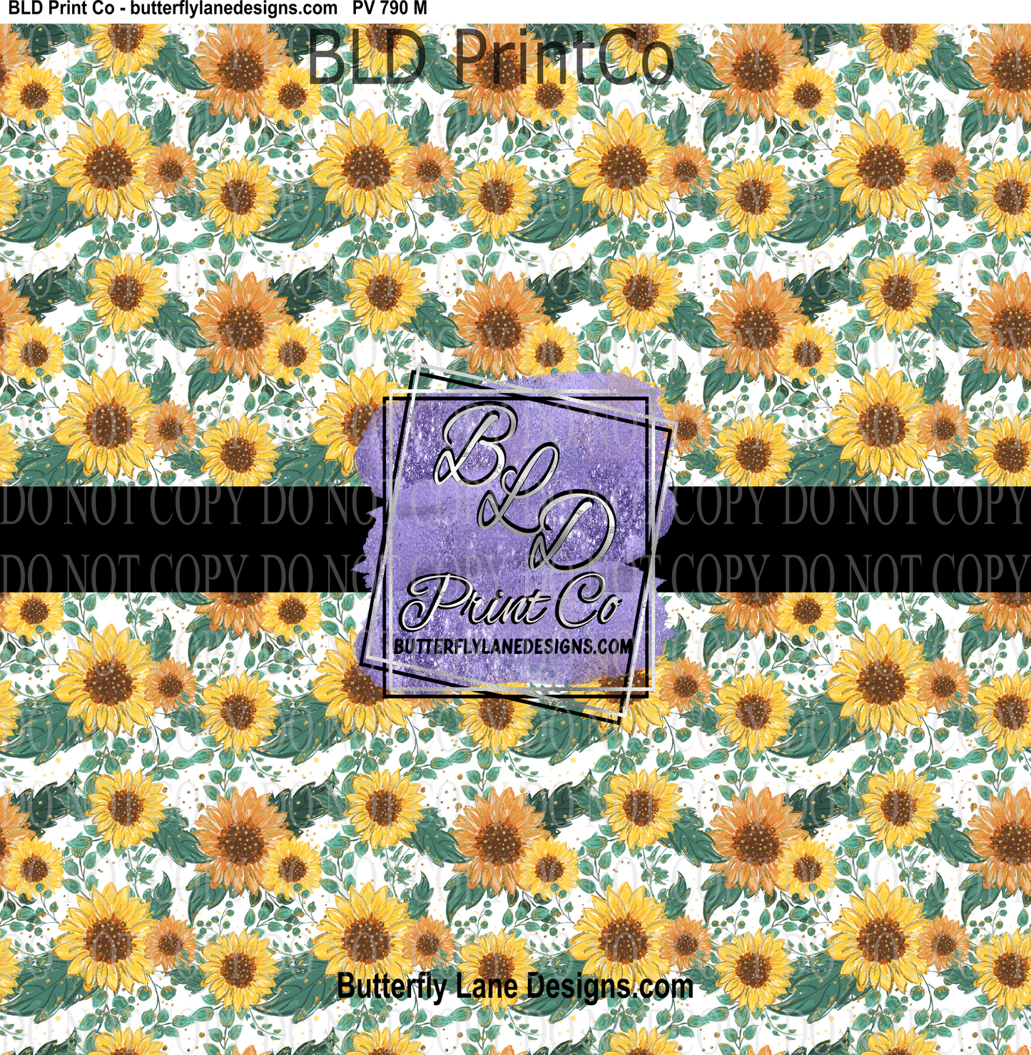 Sunflowers - PV 790    Patterned Vinyl