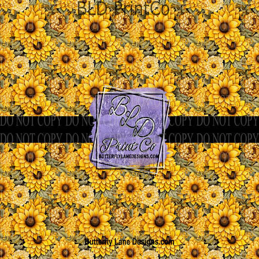 Sunflowers PV 938 Patterned Vinyl