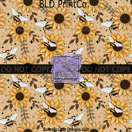 Sunflowers & Bees  PV 1274