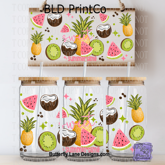 Sweet Summer Fruit | Watermelon, Pineapple & Kiwi | L1051