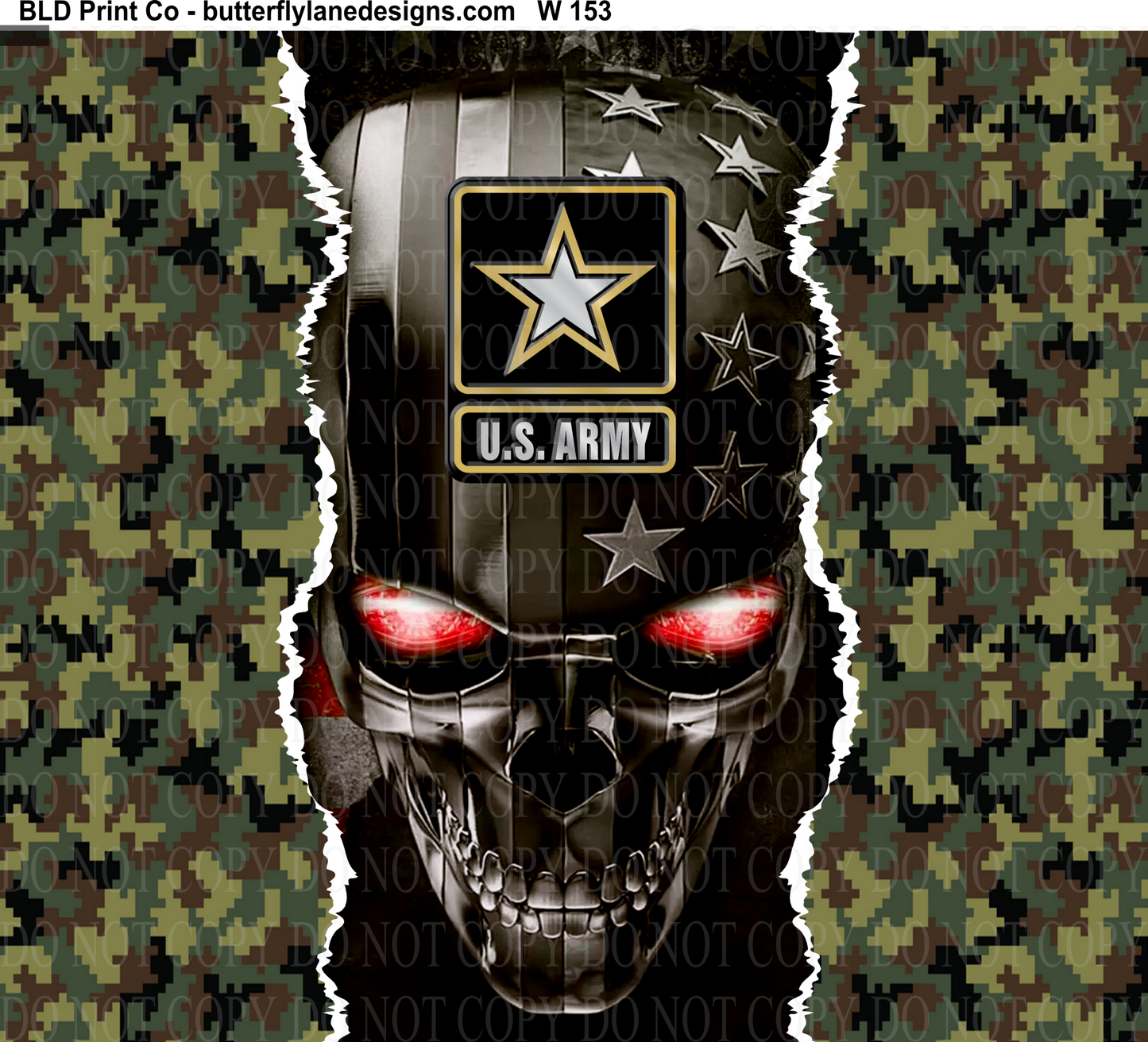 W153 Army -Camo  : Tumbler wrap