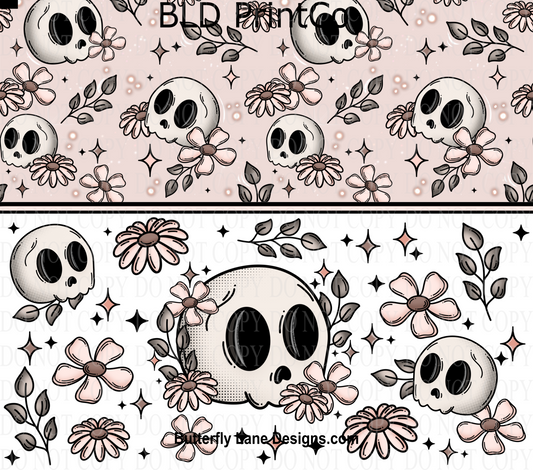 W343 Floral_skellie_wrap