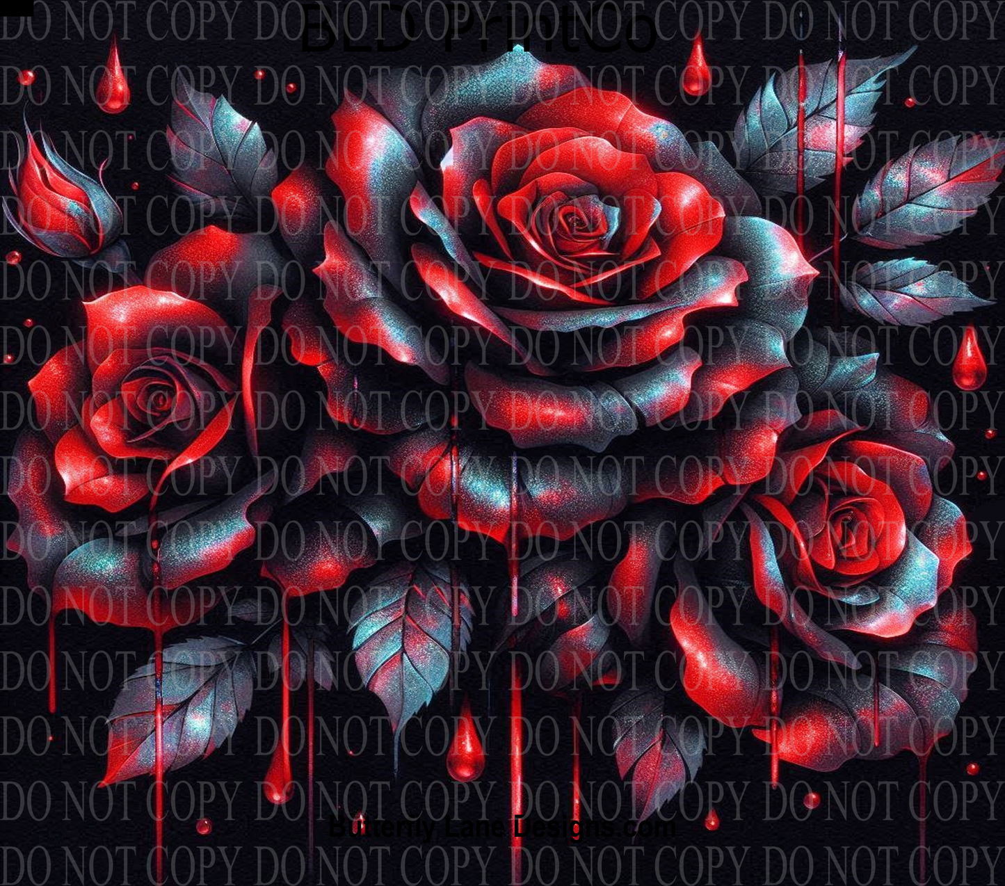 W500 Gothic Roses