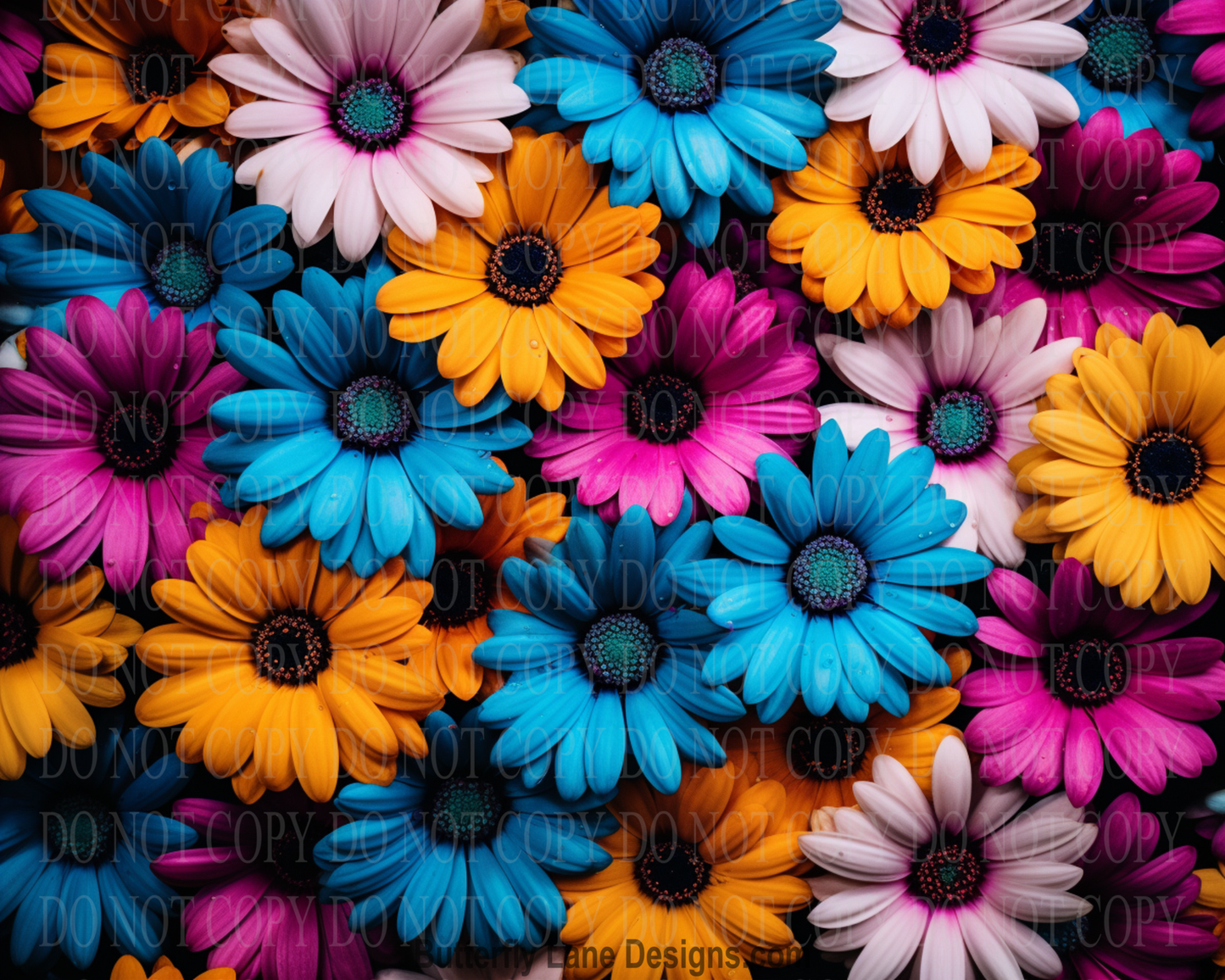W676 Vibrant Florals