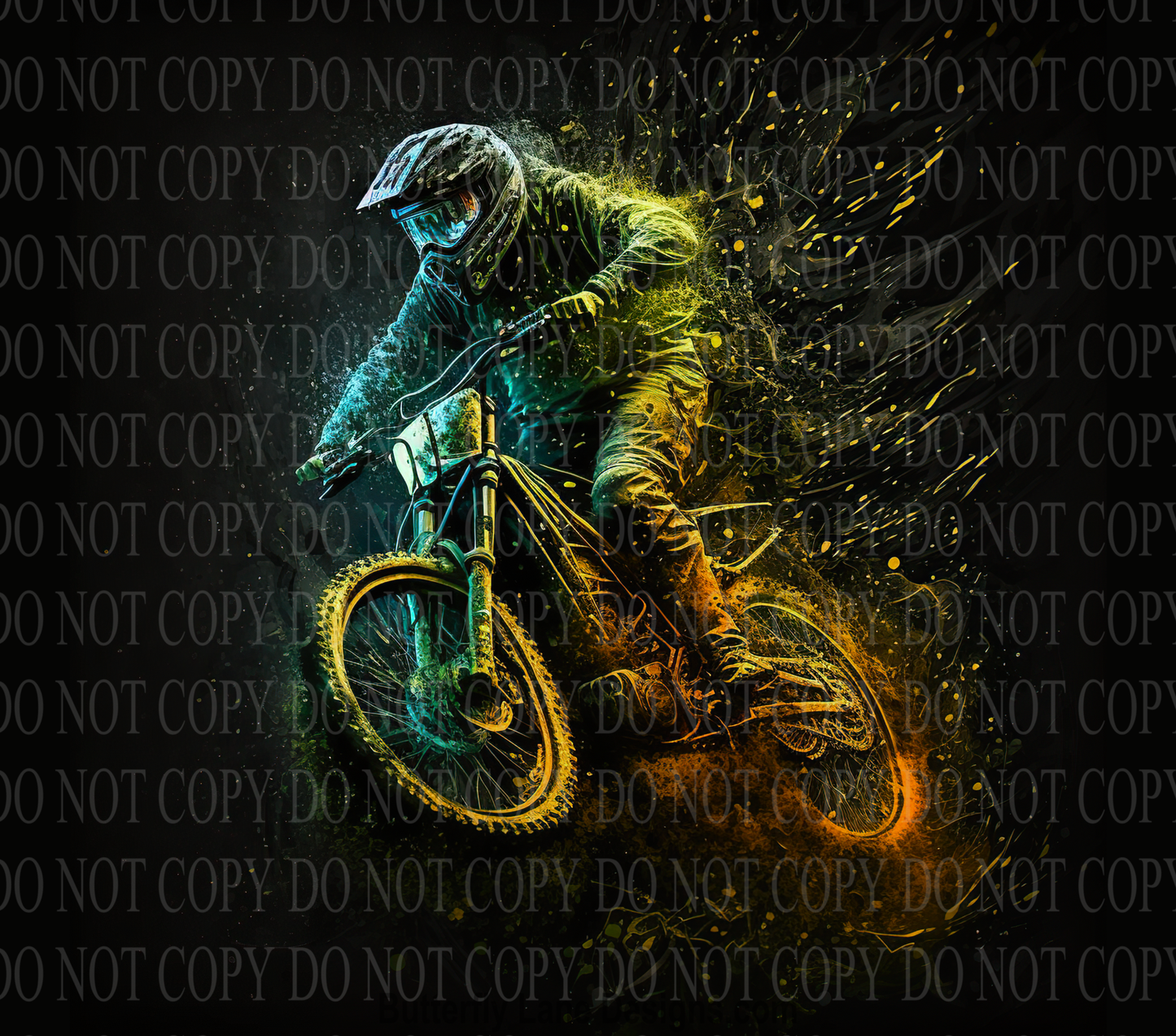 W681 Dirt Bike rider-