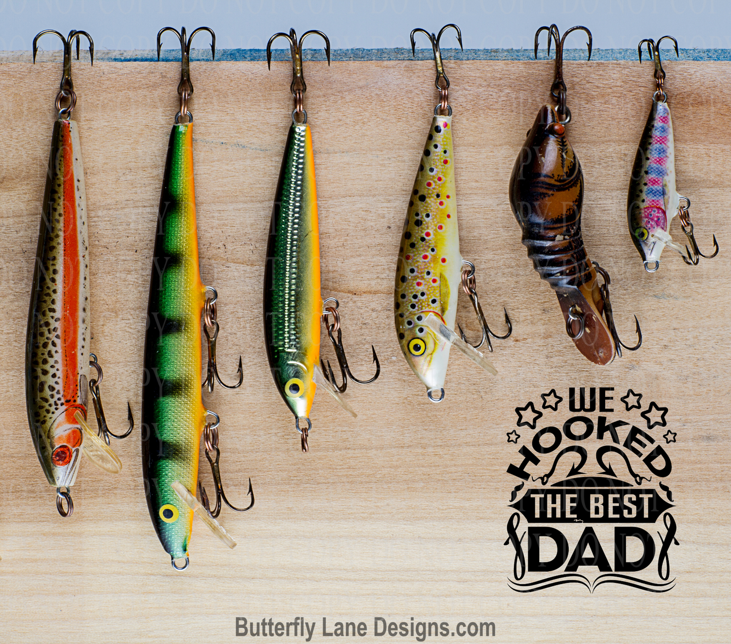 W684 Best Dad Fishing Lure