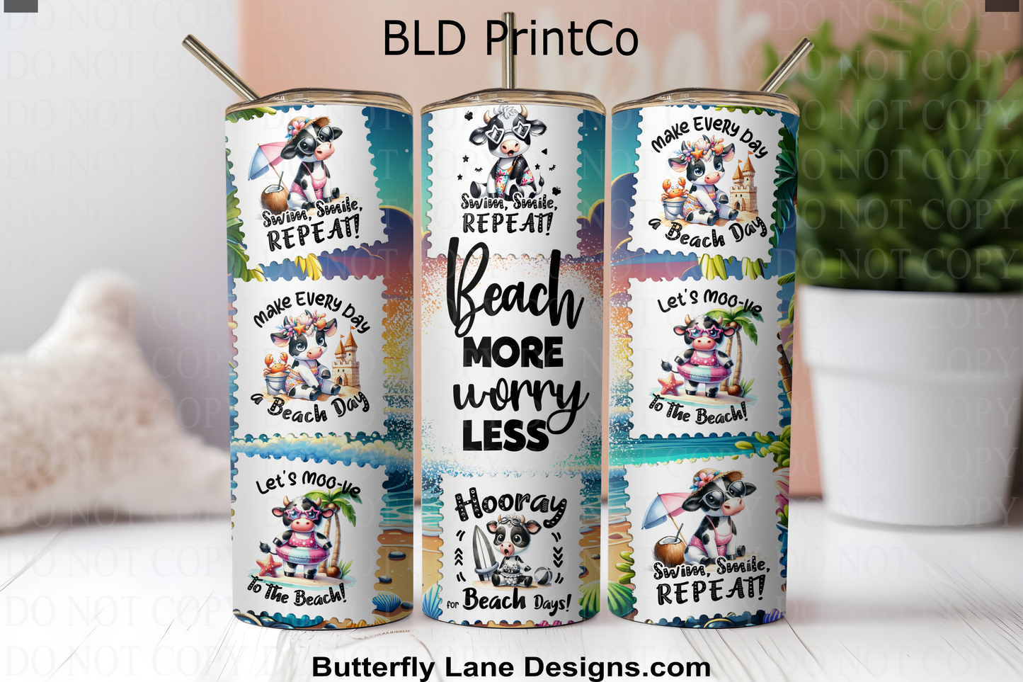 W687 Beach More-Worry Less-