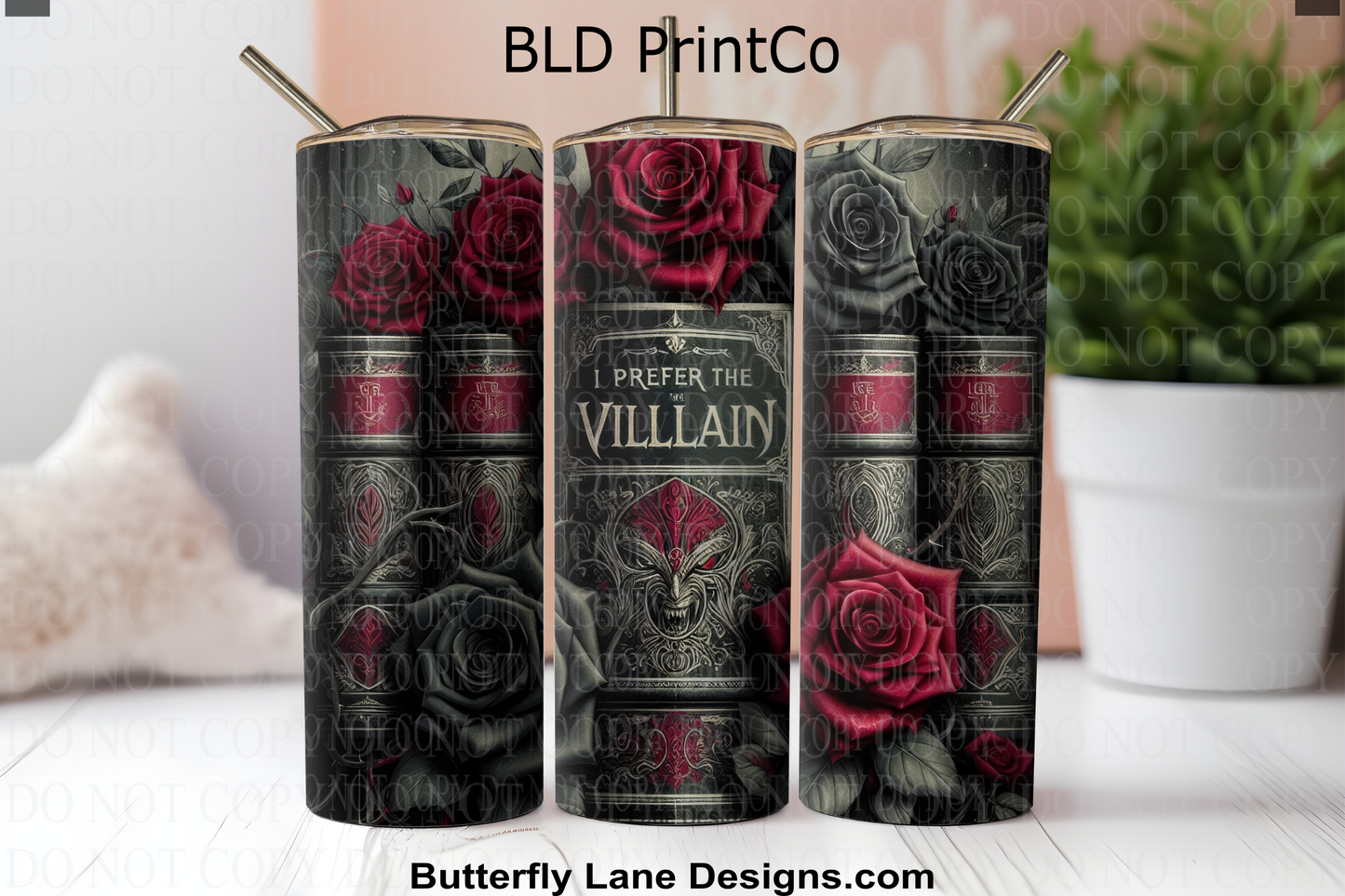 W690 I Prefer the Villain-Book Lover-